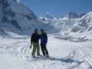 Markus und ich im Mer de Glace