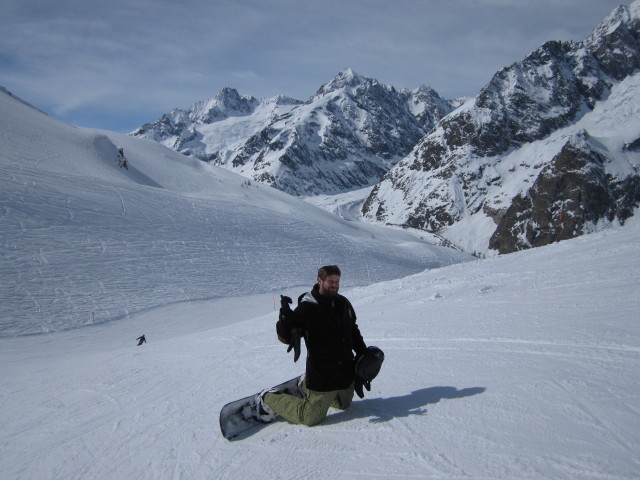 Markus auf der Piste 'Gabba'