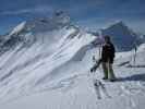 Markus bei der Bergstation der Funivia Arp, 2.763 m