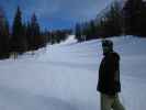 Markus auf der Piste 'Gigante'