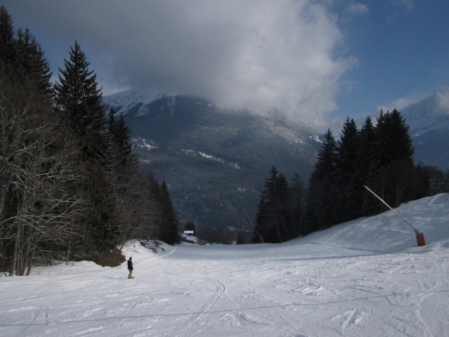 Markus auf der Piste 'Les Aillouds'