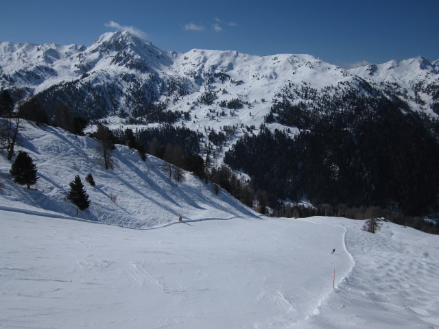 Markus auf der Piste 'Novelly' (15. März)