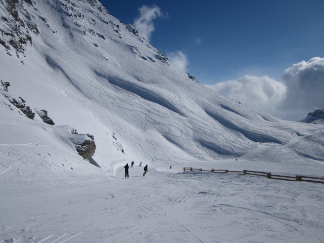Markus auf der Piste 'Lac 3' (15. März)
