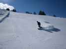 Markus auf der Piste 'Les Mayens' (15. März)