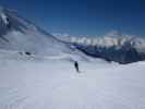 Markus auf der Piste 'Greppon Blanc' (15. März)