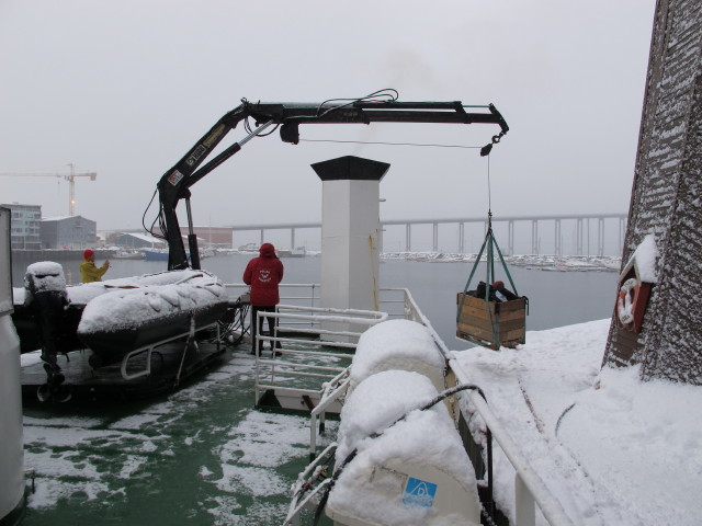 Polargirl im Tromsø Havn (23. März)