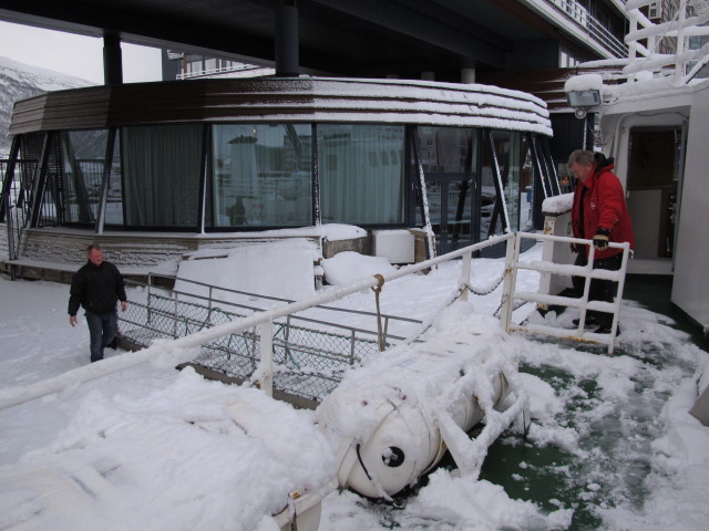 Polargirl im Tromsø Havn (24. März)
