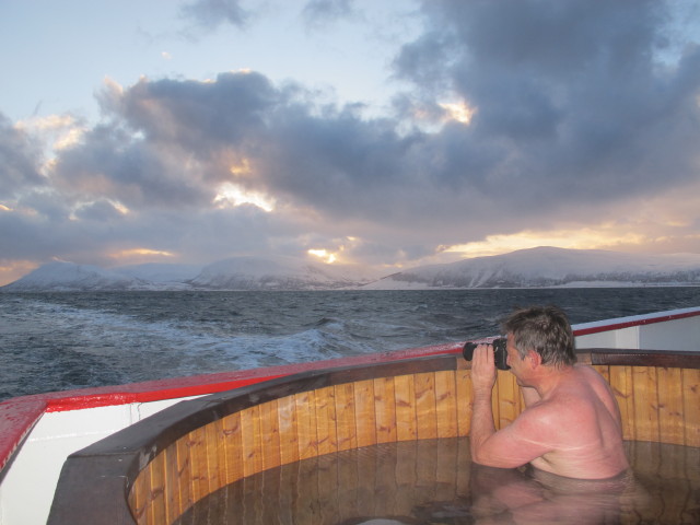 Erhard auf der Polargirl (24. März)