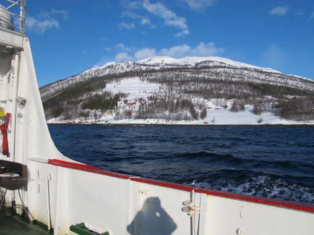 Polargirl im Lyngsfjord (27. März)