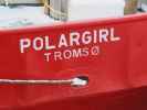 Polargirl im Tromsø Havn (23. März)