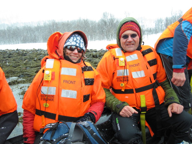 Martina und Axel am Grøttsundet
