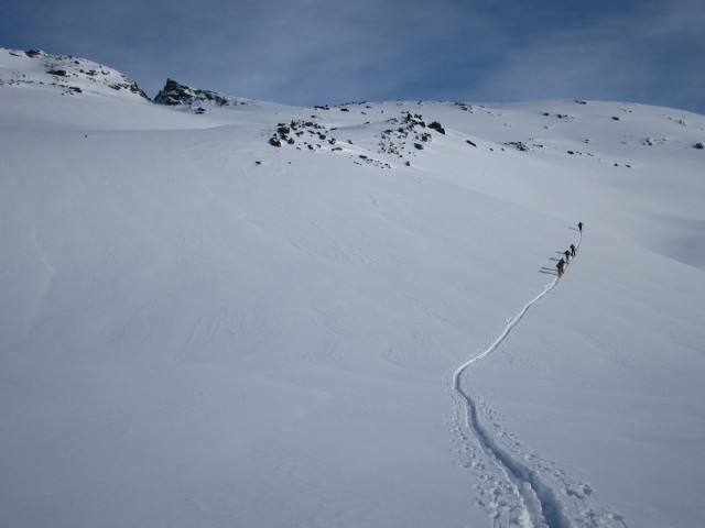 zwischen Giilavárri und Skávlevárri