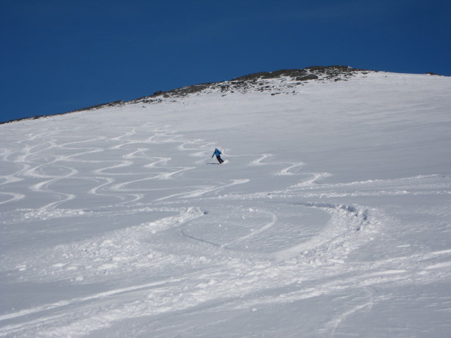 Martin zwischen Skávlevárri und Olderdalen