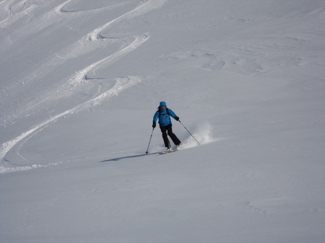 Martin zwischen Skávlevárri und Olderdalen