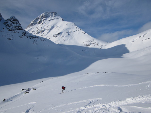 Axel und Erhard zwischen Skávlevárri und Olderdalen