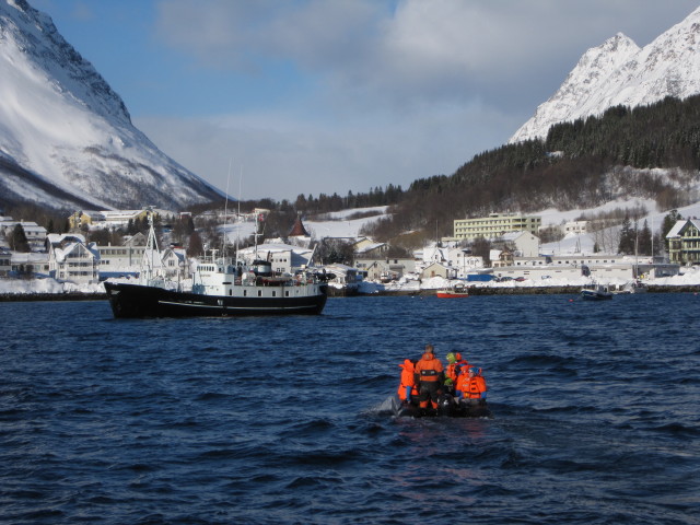 Lyngen vom Lyngsfjord aus
