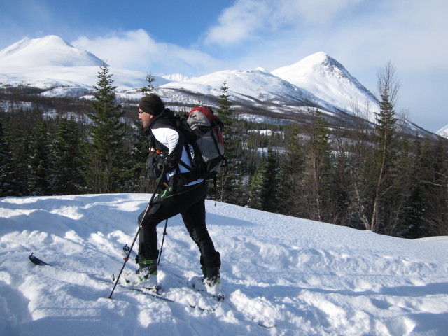 Axel zwischen Lyngen und Skihytta