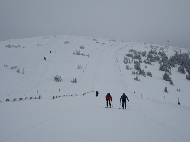 Claudia, Othmar und David auf der Ganzeben