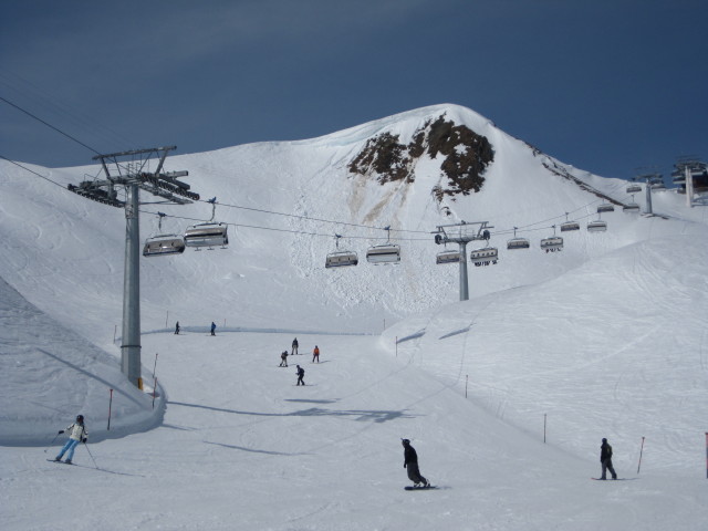 Mama und Markus auf der Piste 63 (17. Apr.)