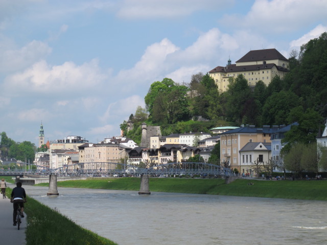 Salzach beim Mozartsteg