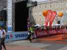 Daniela am Salzburg-Marathon am Residenzplatz