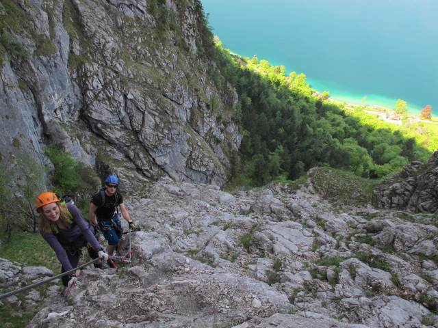 Sabrina und Christian im Abschnitt 'Gamsr&uuml;cken'