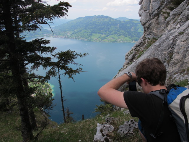 Christian zwischen Schoberstein und Waldlehrpfad 'Nikoloweg'