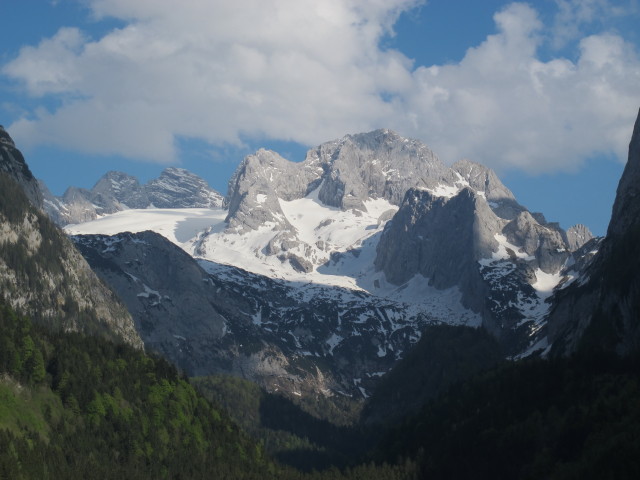 Dachsteinmassiv vom Vorderen Gosausee aus