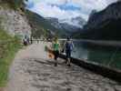 Sabrina und Christian beim Vorderen Gosausee, 937 m