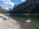 Ich im Vorderen Gosausee, 937 m