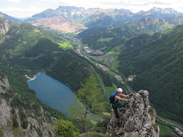 Kaiser-Franz-Joseph-Klettersteig: Romana zwischen Ochsenbrand und Ausstieg (18. Mai)