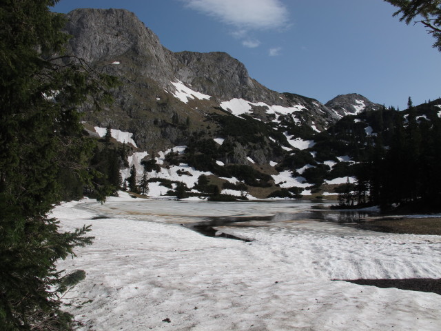 Sackwiesensee, 1.414 m (19. Mai)