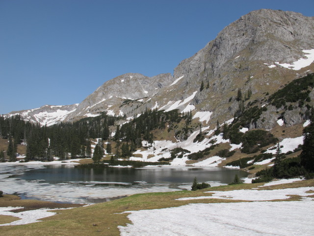 Sackwiesensee, 1.414 m (19. Mai)