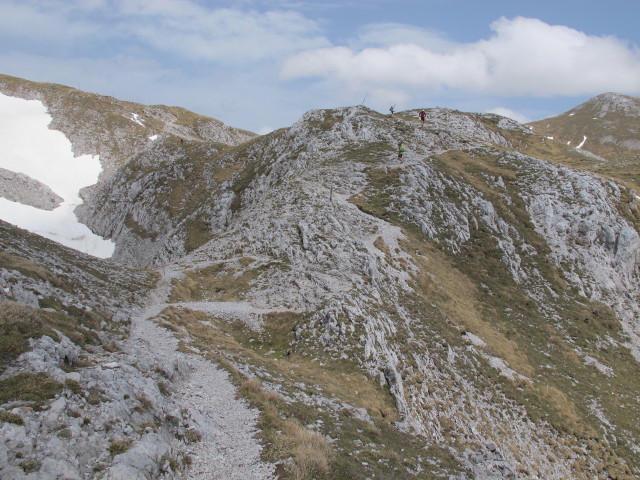 Weg 801/805 zwischen Hirschgrube und Speikboden (19. Mai)
