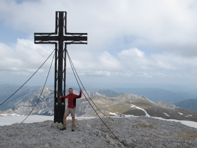 Ich am Hochschwab, 2.277 m (19. Mai)