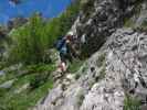 Kaiser-Franz-Joseph-Klettersteig: Romana zwischen Rastplatz 'Erzbergblick' und Kaisersteig (18. Mai)