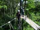 Carmen und Diana in den Jugendlichenparcours