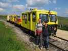 Ich und Carmen in der Haltestelle Mistelbach Interspar