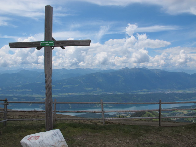 Obermillstätter Almkreuz, 2.046 m (8. Juni)