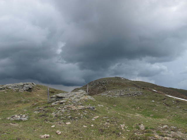 Kaisersteig-Variante zwischen Kamplnock und Kamplnock-Vorgipfel (8. Juni)