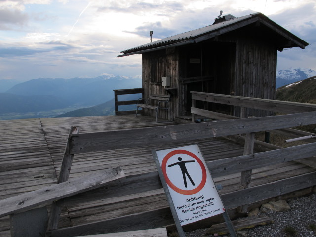 Bergstation der ehemaligen Tschiernockbahn, 2.045 m (8. Juni)