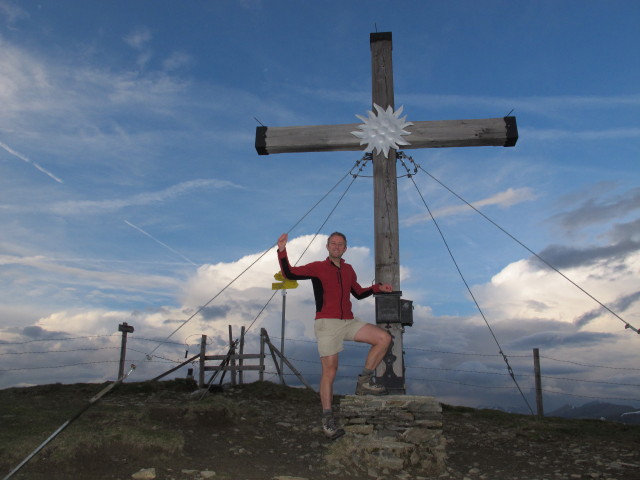 Ich am Tschiernock, 2.088 m (8. Juni)