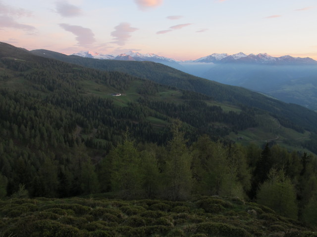 von der Brandlochh&uuml;tte Richtung Nordwesten (9. Juni)