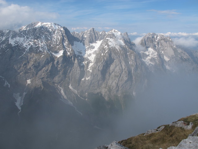 Göllstock vom Schneibstein aus (15. Juni)