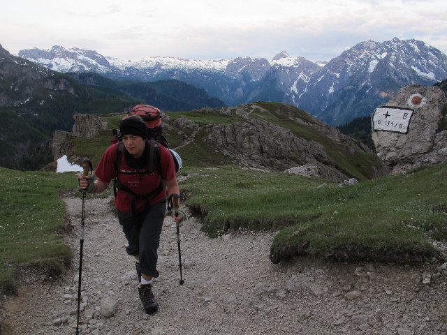 Gudrun am Pfaffenkegel (16. Juni)