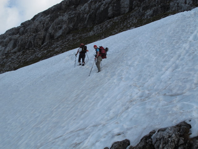 Gudrun und Christoph am Hörnlbrett (16. Juni)