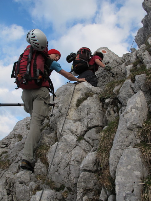 Christoph und Gudrun am H&ouml;rnlbrett (16. Juni)