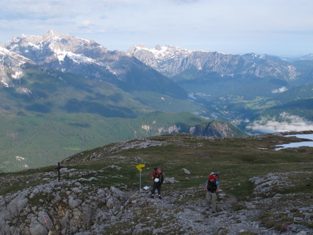Gudrun und Christoph beim J&auml;gerkreuz (16. Juni)