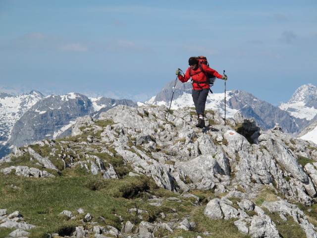 Gudrun zwischen Hohem Brett und Brettriedel (16. Juni)