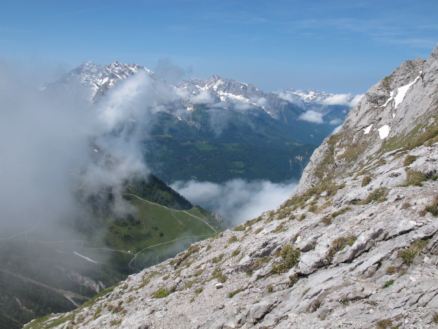 vom H&ouml;rndlbrett Richtung Westen (16. Juni)